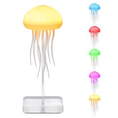 Lámpara medusa RGB con modo voz y batería