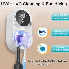 Soporte UV para cepillos de dientes con secado
